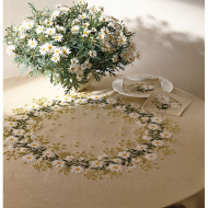 Набор для вышивания скатерти "Ромашки"