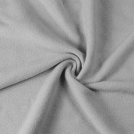 Ткань флис 2-х ст. TBY-0240-S336 240 г/м? 100% ПЭ шир.150см  цв.S336 серый уп.10м