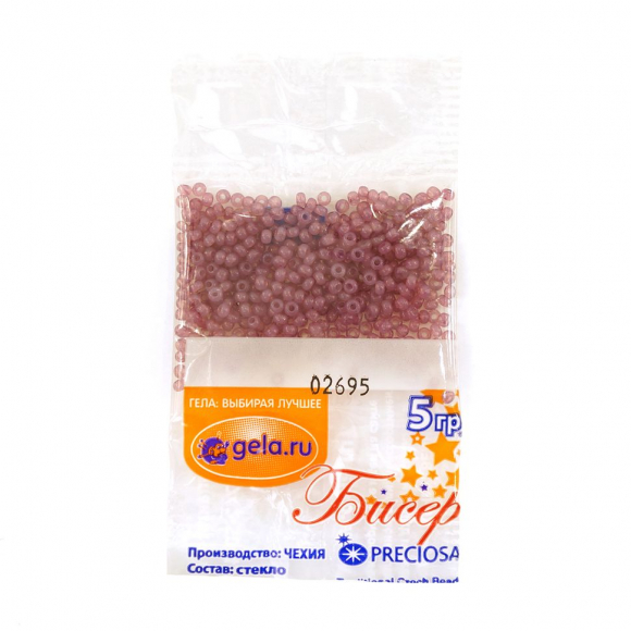 Бисер №10, 5 г., цвет 02695
