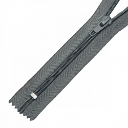 Молния MaxZipper пласт. спираль №5-N 18см н/р цв.F320 серый уп.50шт