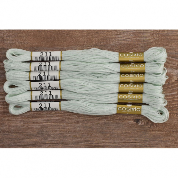 Мулине COSMO однотонный цвет 211
