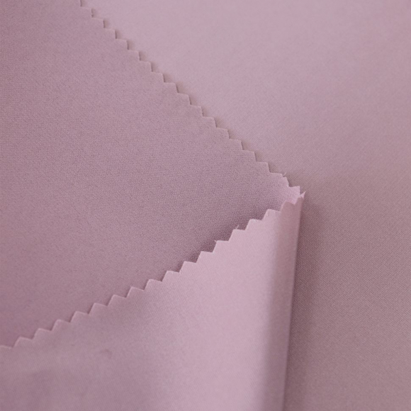 Ткань шелк Армани 90г/м? 97% полиэстер, 3% спандекс шир.145см арт.Р.18536.10 цв.10 лиловый рул.30м