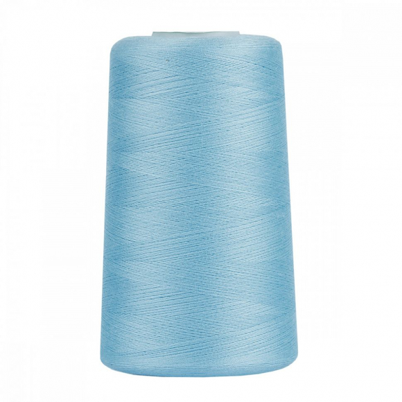 Нитки швейные 40/2 полиэстер 5000 ярд цв.315 голубой MAX