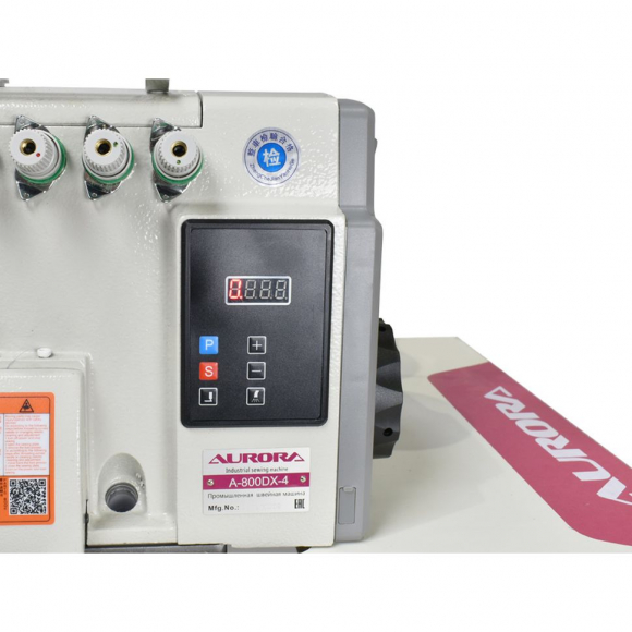 Промышленный 4-х ниточный оверлок для тяжелых материалов Aurora A-800DX-4 (Direct drive)