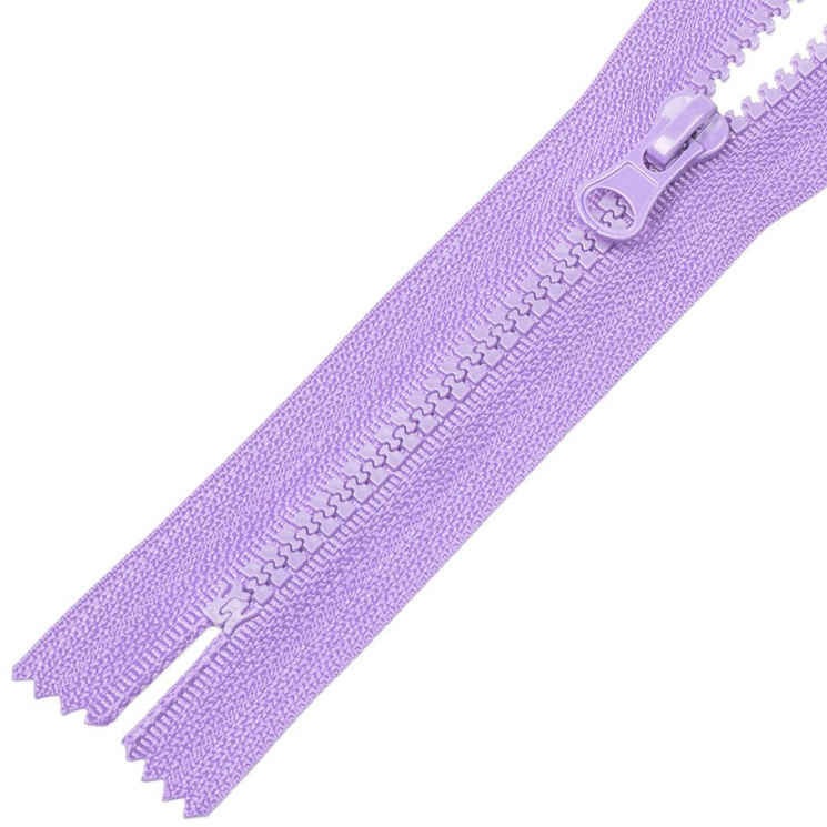 Молния MaxZipper трактор №5 1 замок усил.зв., 18см н/р, цв.F166 лавандовый уп.50шт