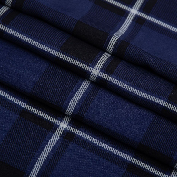 Ткань Штапель 90 г кв.м 100% вискоза шир.145 см арт.Р.31119.04 цв.04 синий уп.45м Ткань Штапель 90 г кв.м 100% вискоза шир.145 см арт.Р.31119.04 цв.04 синий уп.45м