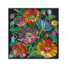Картина мозаикой Molly арт.KM1052 Цветочная фантазия (28 цветов) 30х30 см