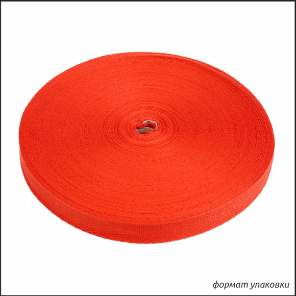 Тесьма киперная 17 мм хлопок 1,8г/см арт.12.2С-256К.17.010 цв.красный уп.50м Тесьма киперная 17 мм хлопок 1,8г/см арт.12.2С-256К.17.010 цв.красный уп.50м