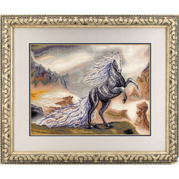 134894_Вышитая картина "Неприкаянная душа"