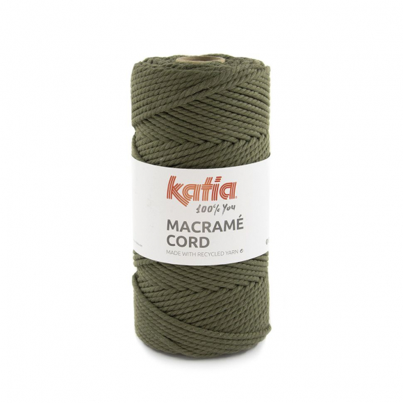 187083_Пряжа Macrame Cord, 65% хлопок, 25% полиэстер, 10% прочие волокна, 500 г, 100 м