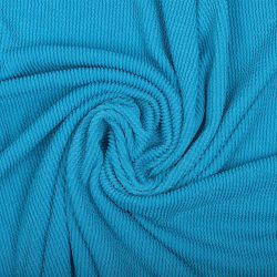 Ткань трикот. Бифлекс жатка арт.TBY-JB-17 490г/м? 92% ПЭ 8% спандекс шир.80см цв.17 синий уп.3м