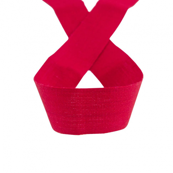 32169_Тесьма киперная хлопковая на блистере SAFISA, 25 мм, 2 м , цвет 14, красный 32169_Тесьма киперная хлопковая на блистере SAFISA, 25 мм, 2 м , цвет 14, красный