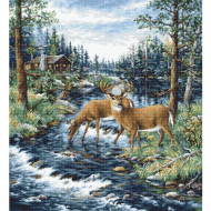 Набор для вышивания LUCA-S арт. G606 Тихое утро 24х26,5см