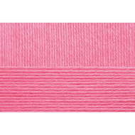 Пряжа для вязания ПЕХ Детский каприз Fit (100% акрил) 5х50г/225м цв.011 яр.розовый