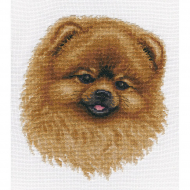 Набор для вышивания PANNA арт. J-1478 Шпиц 17х20,5 см