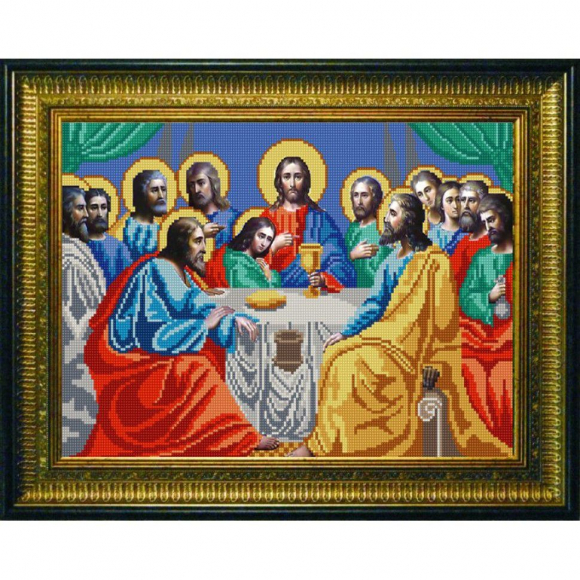 Рисунок на ткани (Бисер) КОНЁК арт. 9226 Тайная вечность 29х39 см