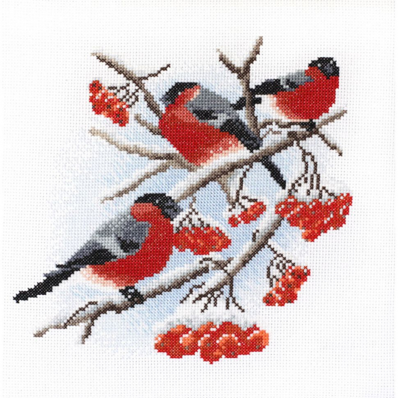 Набор для вышивания МАРЬЯ ИСКУСНИЦА арт.03.011.02 Морозное лакомство 20х20 см