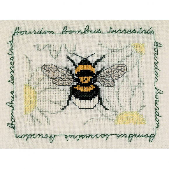 Набор для вышивания Le Bonheur des Dames арт.1694 Bourdon (Шмель) 16х12 см