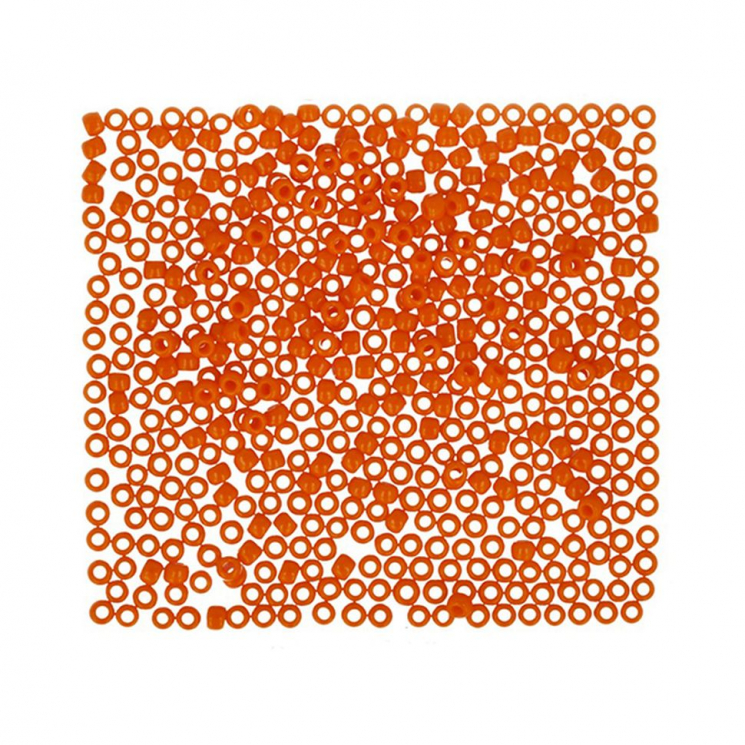 Бисер Япония "TOHO" 11/0  круглый 2  2.2 мм 5 х 5 г №0042D оранжевый