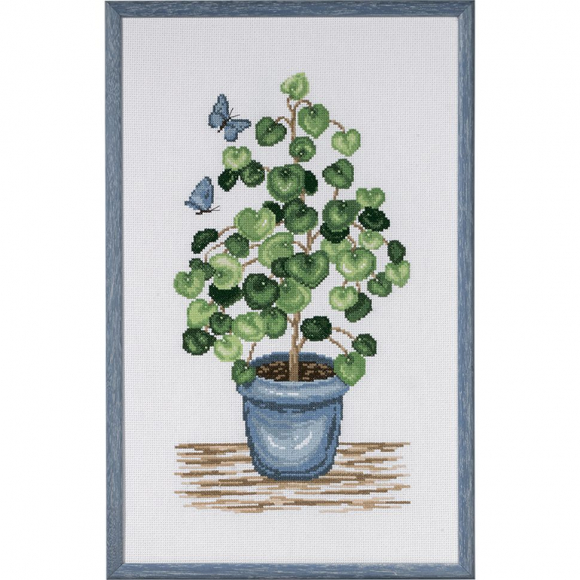 Набор для вышивания PERMIN арт.90-0422 Пилея 27х44 см