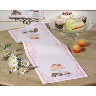 Набор для вышивания PERMIN арт.63-3819 Дорожка Если мы то, что... 26х74 см