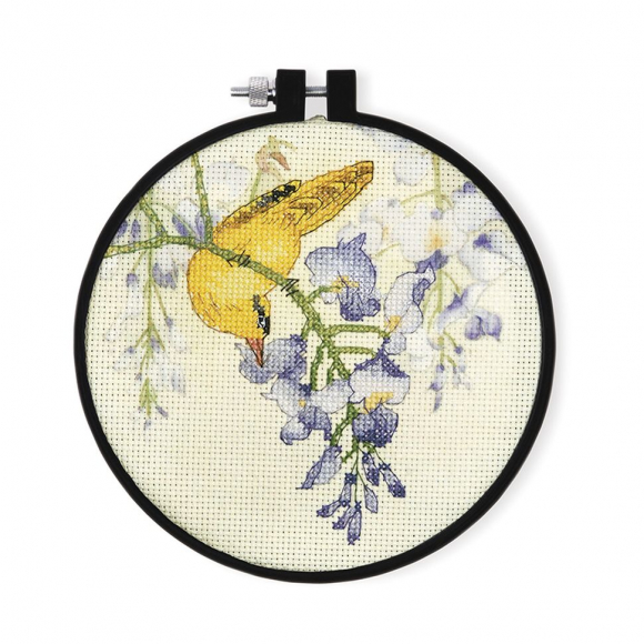 Набор для вышивания крестом XIU CRAFTS арт.2032601 Иволга 15х15 см