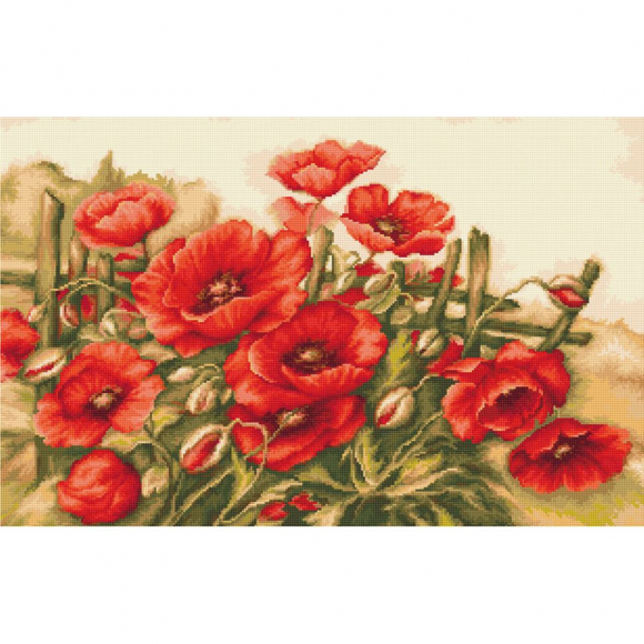 52624_Набор для вышивания "Полевые маки" 52624_Набор для вышивания "Полевые маки"