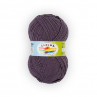 Пряжа ALPINA VERA (55% акрил, 45% хлопок) 5х100г/280м цв.46 т.серый