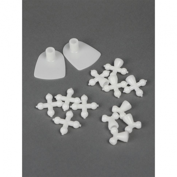 Набор элементов для создания скелета 10шт X (тип А), 10 шт Y, 10шт X (тип Б), 20шт ступней