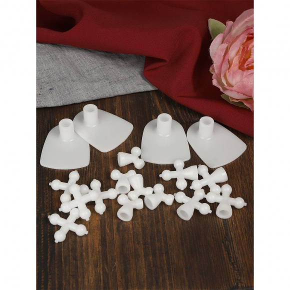 Набор элементов для создания скелета 10шт X (тип А), 10 шт Y, 10шт X (тип Б), 20шт ступней