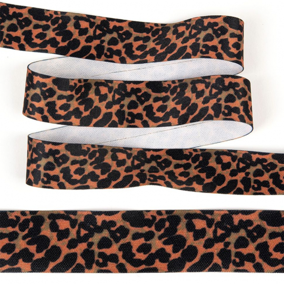 Тесьма TBY трикотажная Лампас KTS3925 шир.25мм цв.черный/оранжевый уп.64м Тесьма TBY трикотажная Лампас KTS3925 шир.25мм цв.черный/оранжевый уп.64м