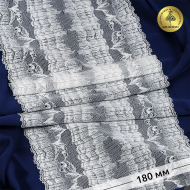 Кружево-стрейч KRUZHEVO арт.TBY.L6152 шир.180мм (под заказ)