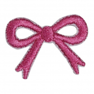 Термоаппликация "Розовая лента маленькая"
