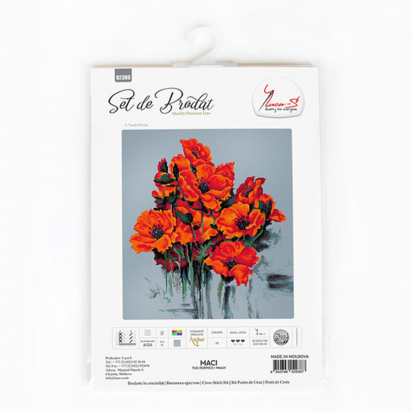 173468_Набор для вышивания "Маки"