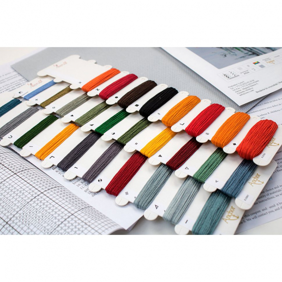 173468_Набор для вышивания "Маки"