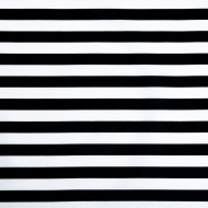 Ткань ранфорс Полоска, арт.WH 1696-v01, 130г/м?,100% хлопок, шир.240см, цв.черный, уп.3м