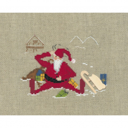 184420_Набор для вышивания "PERE NOEL LUGE" (Сани Деда Мороза)