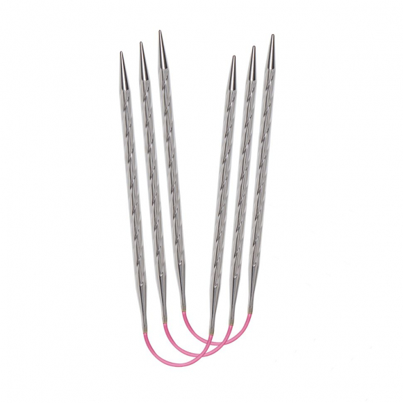 189563_Спицы чулочные гибкие, супергладкие, addiCraSyTrio Unicorn Lace Long №2,75, 30 см