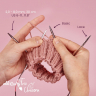 189563_Спицы чулочные гибкие, супергладкие, addiCraSyTrio Unicorn Lace Long №2,75, 30 см