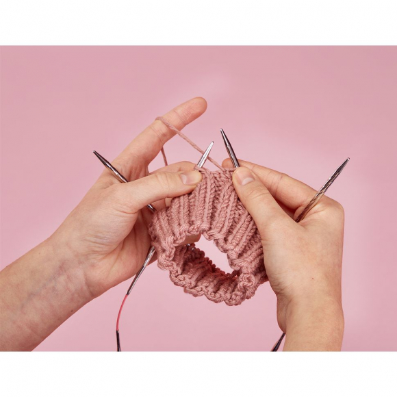 189563_Спицы чулочные гибкие, супергладкие, addiCraSyTrio Unicorn Lace Long №2,75, 30 см