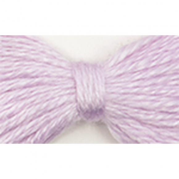 Нитки мулине цв.2104 св.сиреневый 12х10м С-Пб