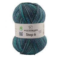 177179_Пряжа Step 6, 75% шерсть, 25% полиамид, 410 м, 150 г