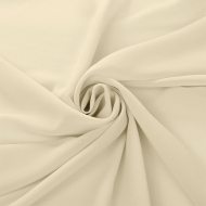 Ткань креп-шифон арт.TBY.8021-005 плот.105г/м2 100% ПЭ шир. 150см цв.5 молочный рул.35м Ткань креп-шифон арт.TBY.8021-005 плот.105г/м2 100% ПЭ шир. 150см цв.5 молочный рул.35м
