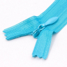 Молния потайная нераз 35см S-046 голубой яркий SBS уп.100шт