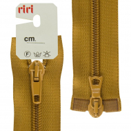 85322_Молния спираль, разъёмная 2 замка, 6 мм, 55 см, цвет 2221, охра