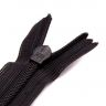 Молния потайная нераз 20см черный S-580 полиэстер SBS уп.100шт