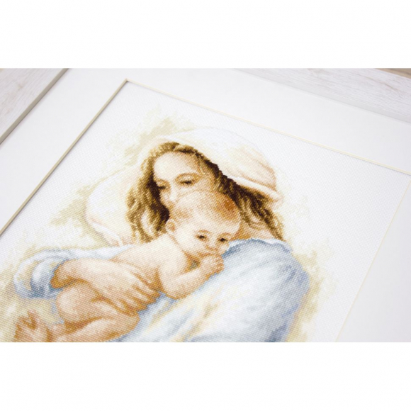 Набор для вышивания LUCA-S арт. B537 Мать и дитя 21х26,5 см