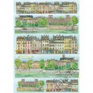 52704_Карта для декупажа "Париж"