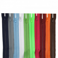 Молния MaxZipper трактор №5 1 замок усил.зв., 50см АССОРТИ №2 уп.10цв х 5шт