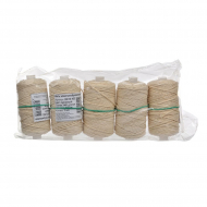 Нитки бытовые арт. ХБ20/10 сложений, суровый 100м набор 5шт Нитки бытовые арт. ХБ20/10 сложений, суровый 100м набор 5шт